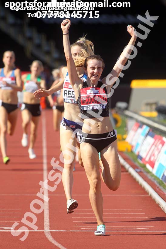 Womens 1500 metres, 2019 Muller British Championships, Alexander Stadium, Birmingham. Photo: David T. Hewitson/Sports for All Pics
